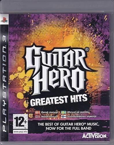 Guitar Hero Greatest Hits - PS3 - (B Grade) (Genbrug)